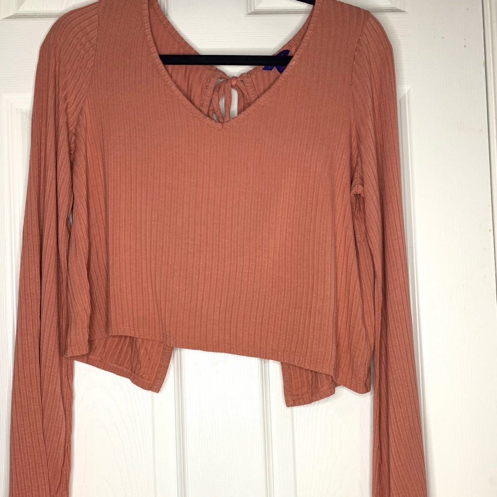 Aeropostale Long sleeve crop top